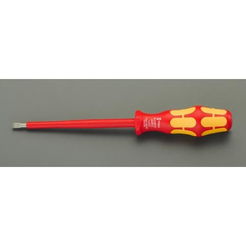 エスコ EA560WG-1 2.5x0.4mm/80mm［-]ドライバー(絶縁) 1個（ご注文単位1個）【直送品】