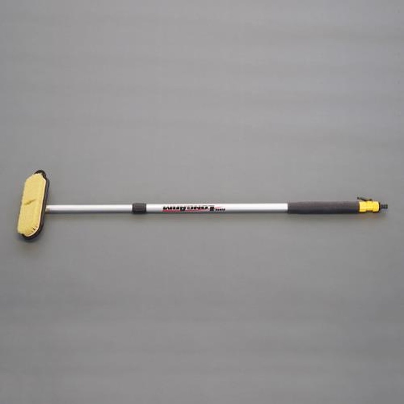 エスコ EA928BM-424 900-1500mm通水型ブラシ(伸縮柄/硬短毛) 1個(ご注文単位1個)【直送品】