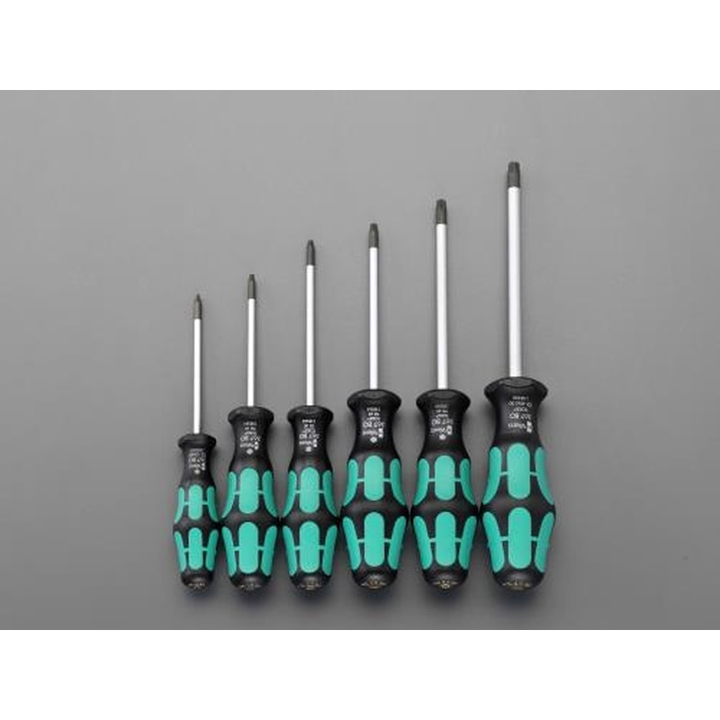 エスコ EA573SD T10-T40/6本組［BoreTorx]ドライバー 1個（ご注文単位1個）【直送品】