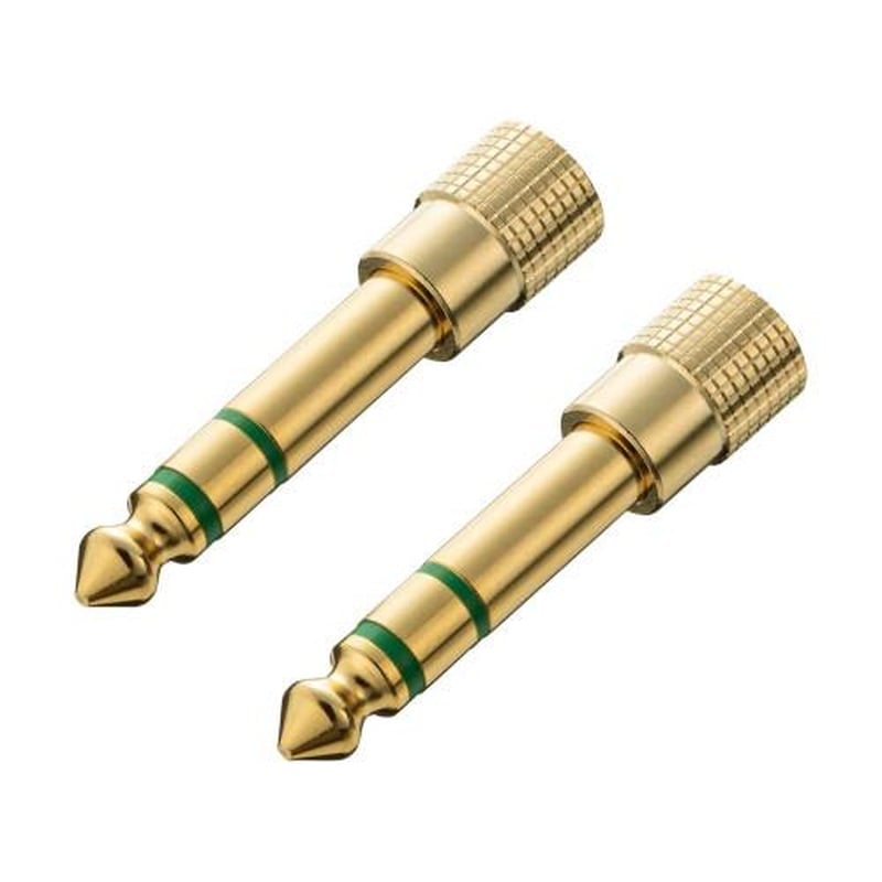 エスコ EA763CJ-32 ステレオミニプラグアダプター(2個) 1個(ご注文単位1個)【直送品】