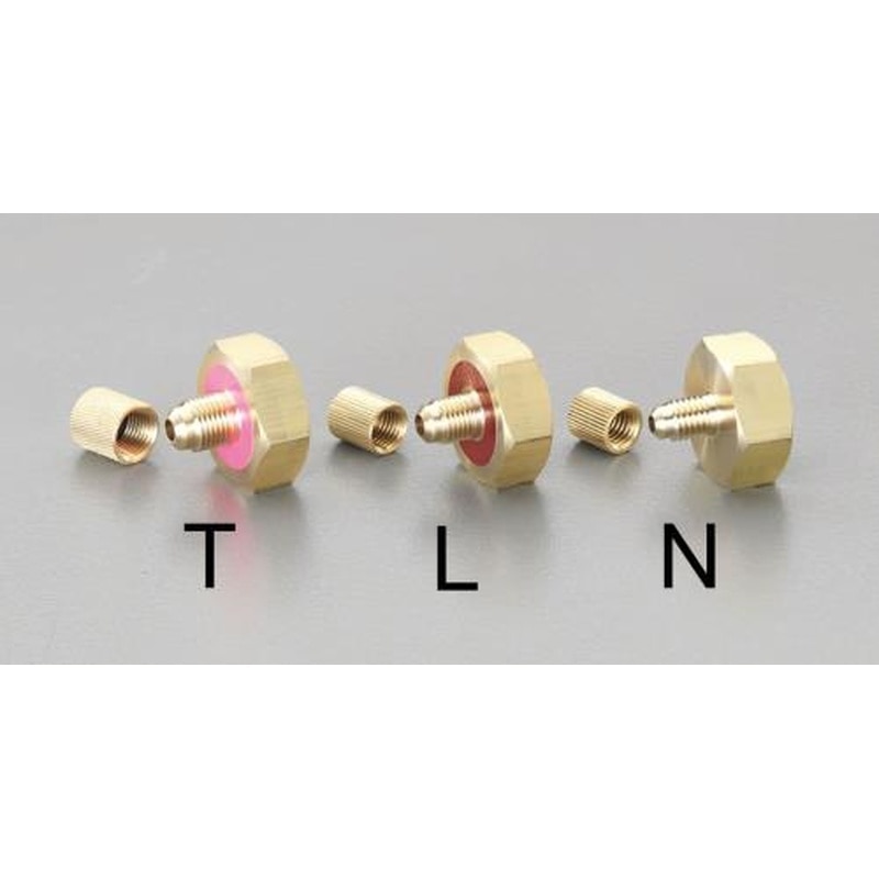 エスコ EA107L[R404A・407C]F1/4”チャージグチ 1個（ご注文単位1個）【直送品】