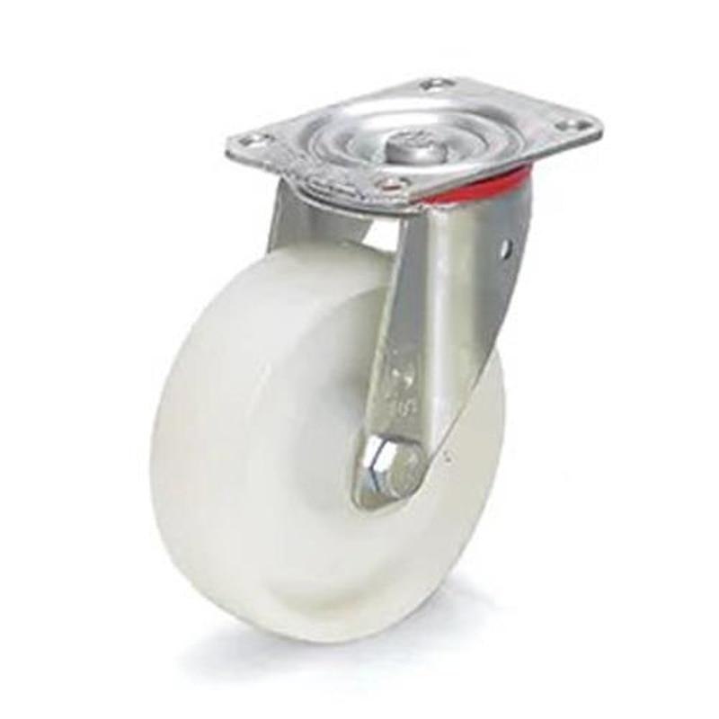 エスコ EA986CS-125 125mmキャスター(自在金具/ポリアミドタイヤ) 1個(ご注文単位1個)【直送品】