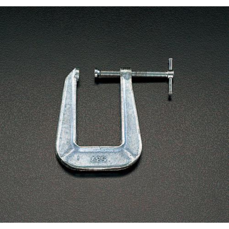 エスコ EA526WD-25 0-25mm/76mmシャコ万力(ロングリーチ) 1個（ご注文単位1個）【直送品】