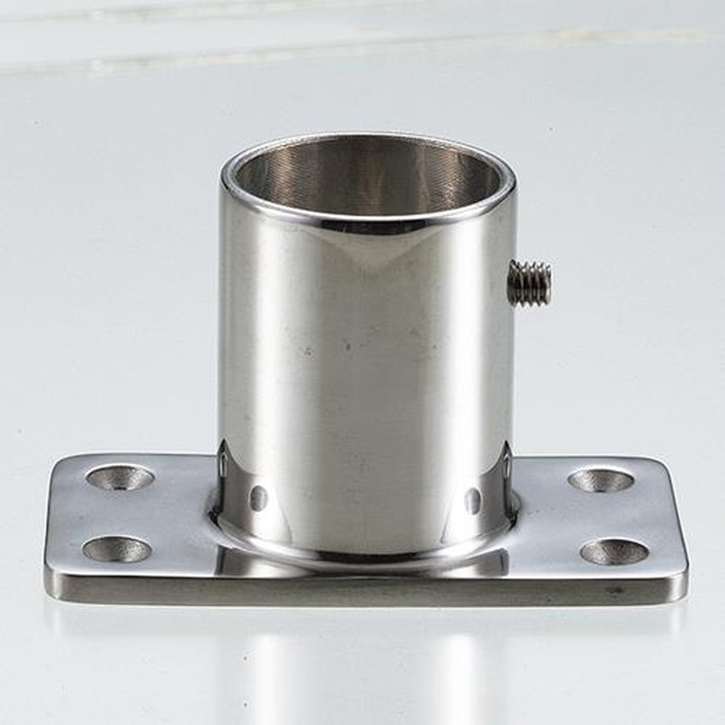 エスコ EA951EW-19 φ38mmパイプ用ベース(ステンレス製) 1個(ご注文単位1個)【直送品】