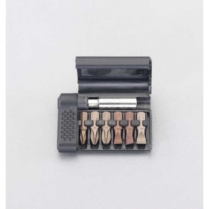 エスコ EA551CA 6本組ドライバービットセット(＋-) 1個（ご注文単位1個）【直送品】