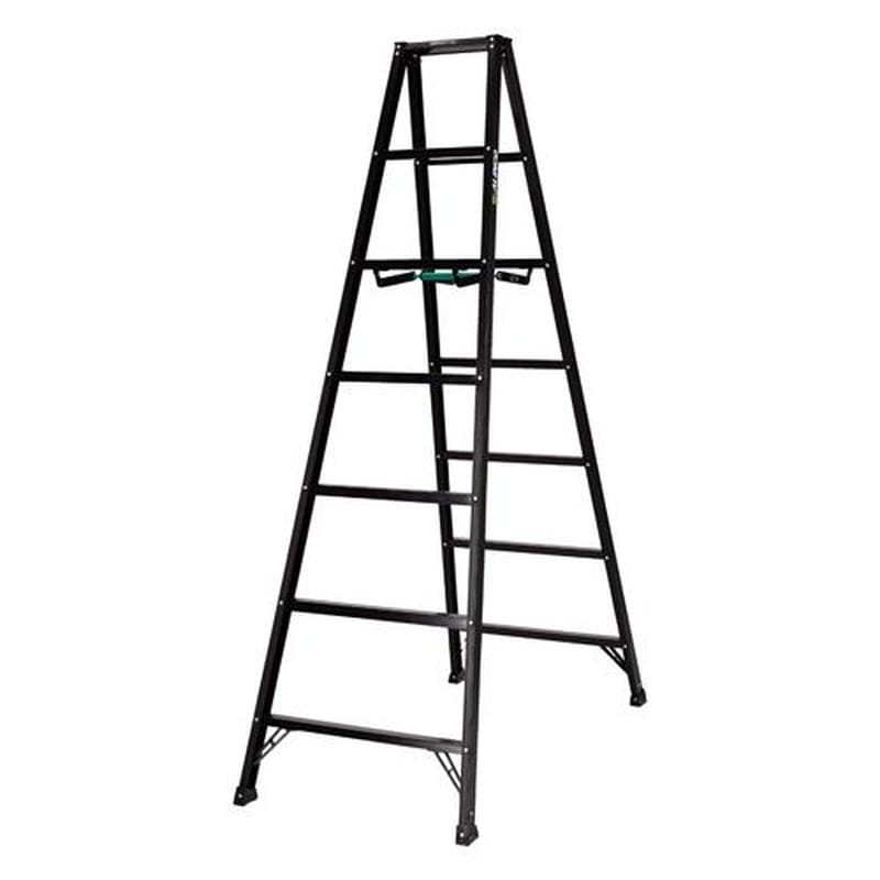 エスコ EA903AC-255 1.99m軽量脚立(アルミ製) 1個（ご注文単位1個）【直送品】