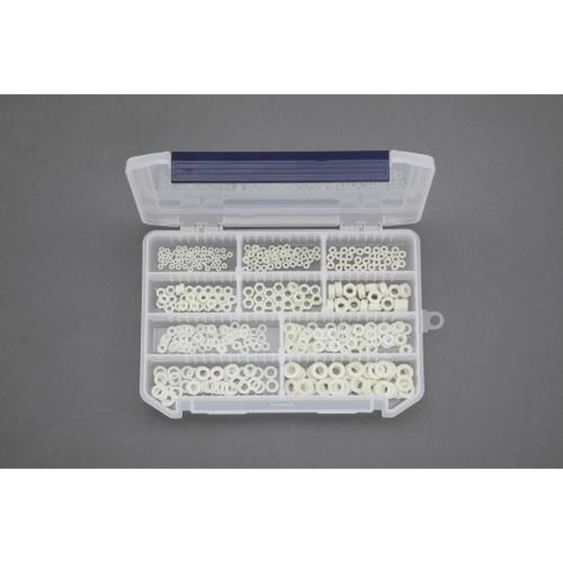 エスコ EA945AR-200 M2-M6ナット・ワッシャーセット(RENY) 1個（ご注文単位1個）【直送品】