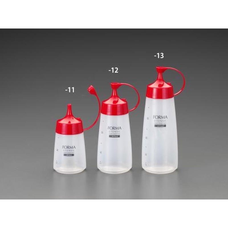 エスコ EA508AD-13 82x68x194mm/400mlポリ容器(目盛付) 1個（ご注文単位1個）【直送品】