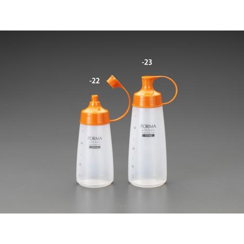 エスコ EA508AD-23 87x68x189mm/400mlポリ容器(目盛付) 1個（ご注文単位1個）【直送品】