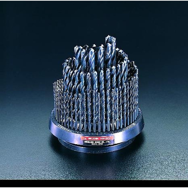 エスコ EA824BB 1.0-13mm/100本組ストレートドリル(HSS) 1個（ご注文単位1個）【直送品】