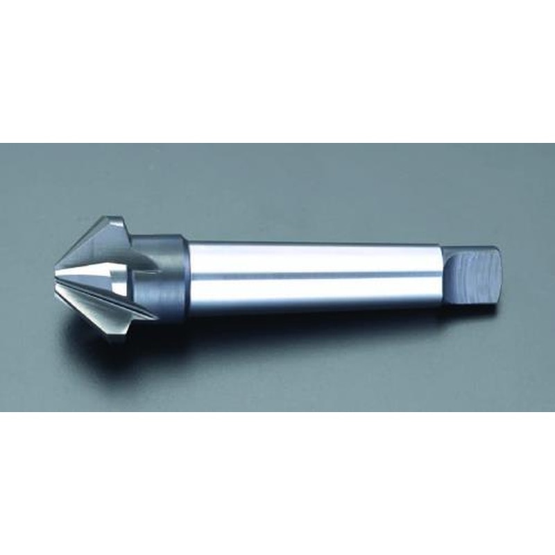 エスコ EA827HR-40 40mmカウンターシンク(5枚刃・MT-3テーパー・CoHSS) 1個（ご注文単位1個）【直送品】