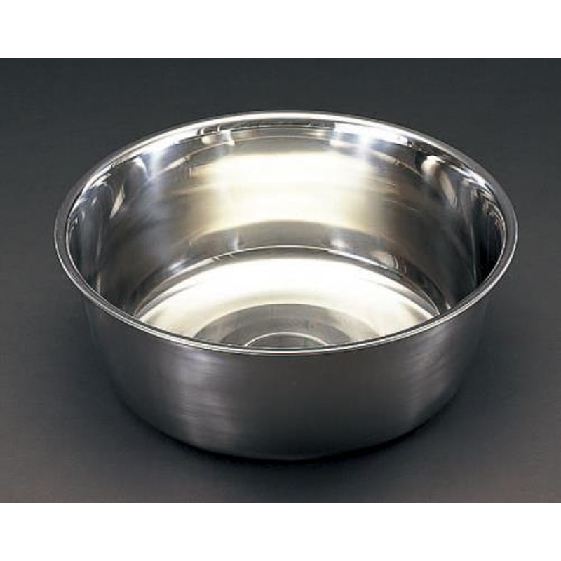 エスコ EA508SB-500 500x165mm洗桶(ステンレス製) 1個（ご注文単位1個）【直送品】