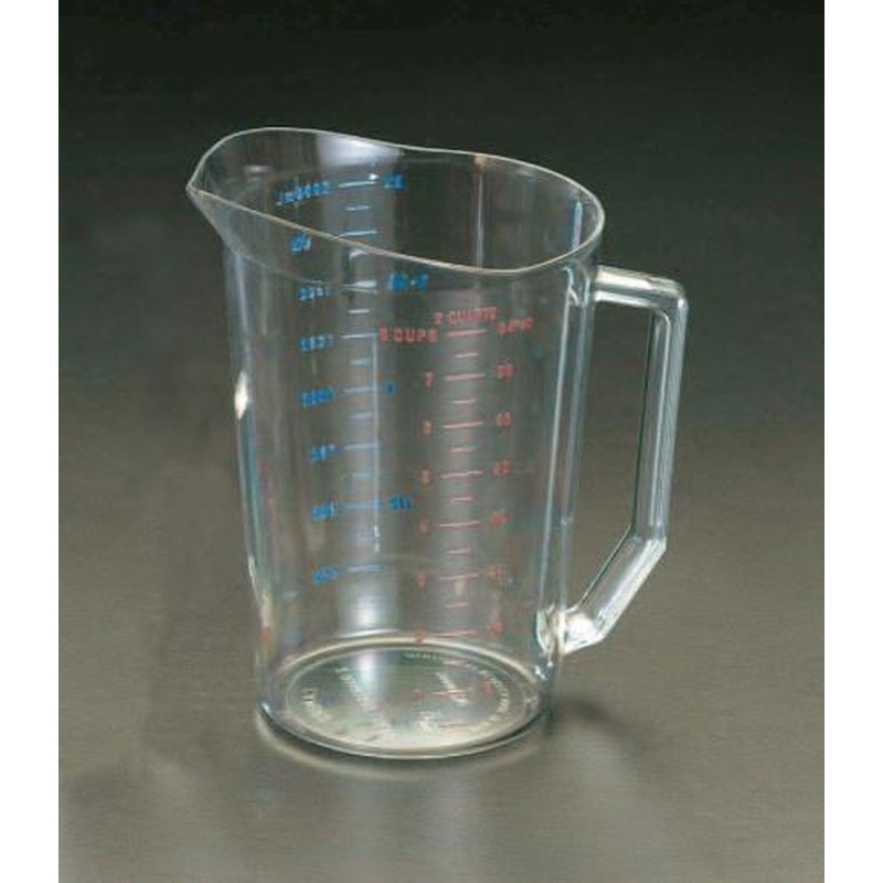 エスコ EA991KP-0.5 500ml計量カップ(ポリカーボネイト) 1個(ご注文単位1個)【直送品】