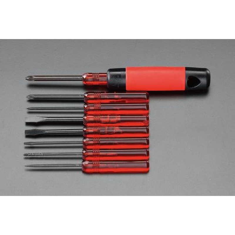 エスコ EA550EK 8本組ドライバーセット 1個（ご注文単位1個）【直送品】