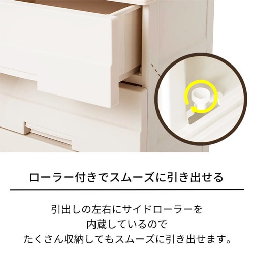 エスコ EA506MA-32 650x410x850mm 引出し式収納ケース(4 1個(ご注文単位1個)【直送品】