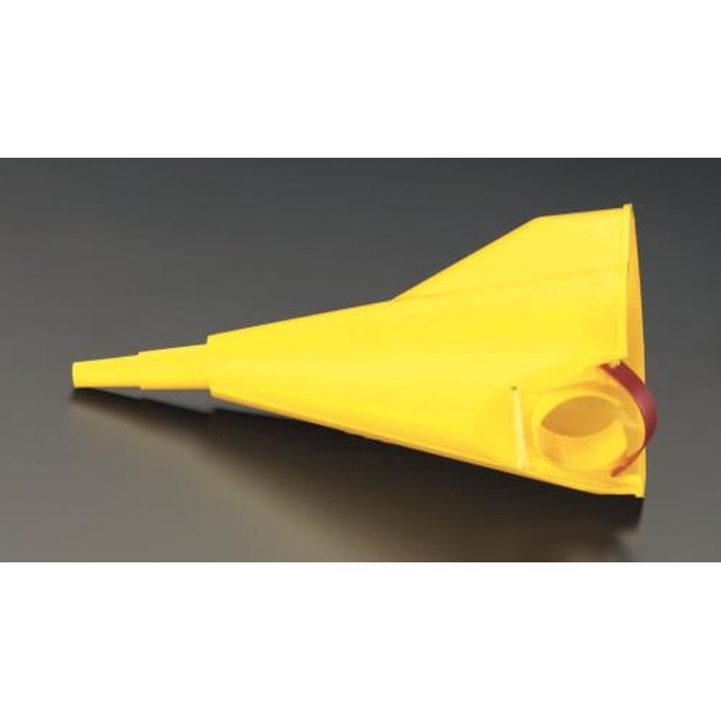 エスコ EA992BJ-1 φ190x280mmじょうご(耐油プラスチック製) 1個(ご注文単位1個)【直送品】