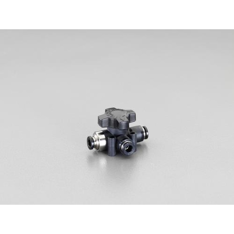 エスコ EA425SA-88 8mmx8mmx8mm3方向切換バルブ 1個（ご注文単位1個）【直送品】