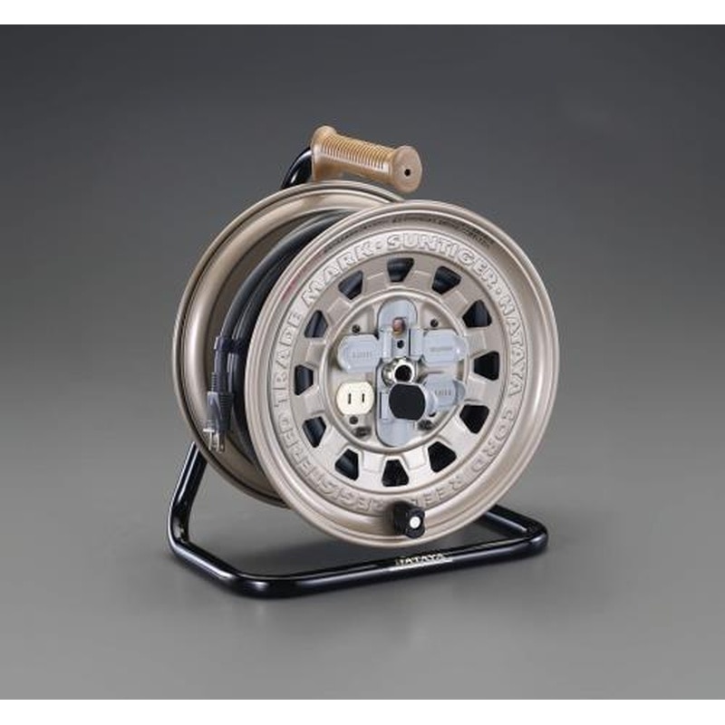 エスコ EA815B-50 AC125V/15A/50mコードリール 1個（ご注文単位1個）【直送品】