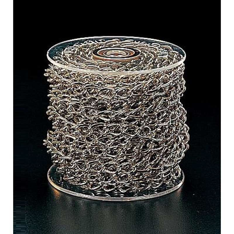 エスコ EA980SK-4 2.6mmx15mチェーン(カラースチール製/金) 1個（ご注文単位1個）【直送品】