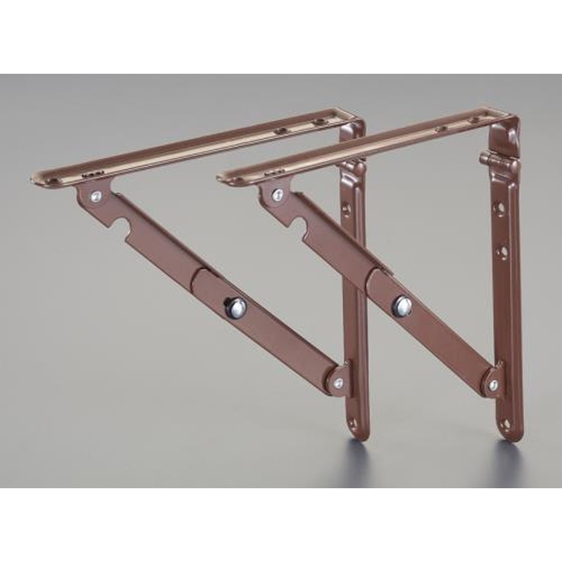 エスコ EA951EG-300 305x305x40mm折畳み棚受セット(2個) 1個（ご注文単位1個）【直送品】