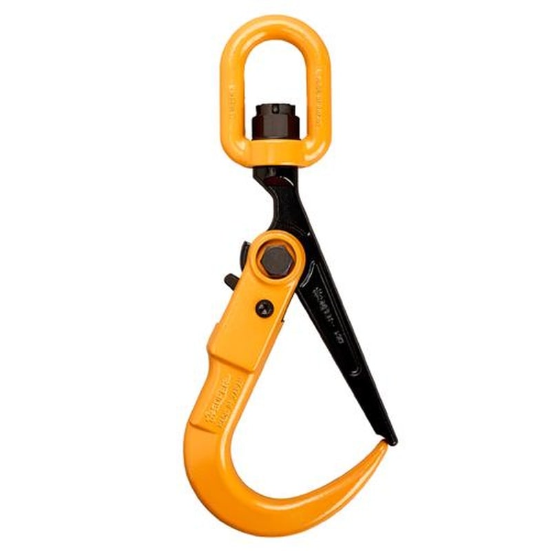 エスコ EA984LA-16 2.0tonスイベル吊りフック(自動閉鎖ロック) 1個(ご注文単位1個)【直送品】
