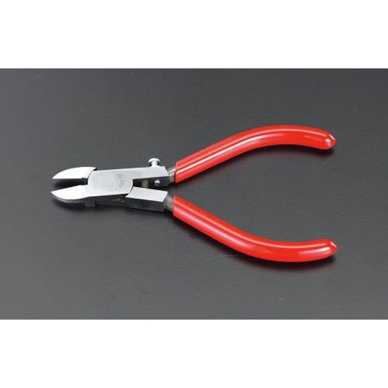 エスコ EA536HD-42 130mmニッパー(プラスティック用/ラウンド刃) 1個（ご注文単位1個）【直送品】