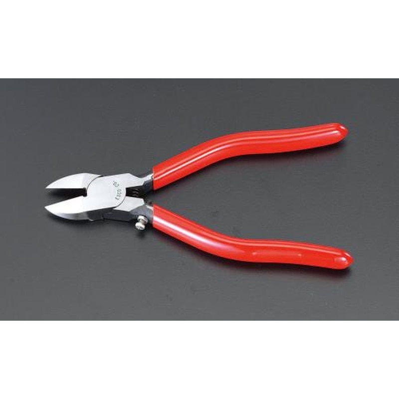 エスコ EA536HD-52 190mmニッパー(プラスティック用/ストレート刃) 1個（ご注文単位1個）【直送品】