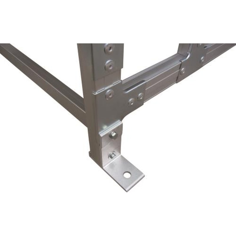 エスコ EA903BL-23 アンカー取付け金具(EA903BM，BN，BR用/4個) 1個（ご注文単位1個）【直送品】