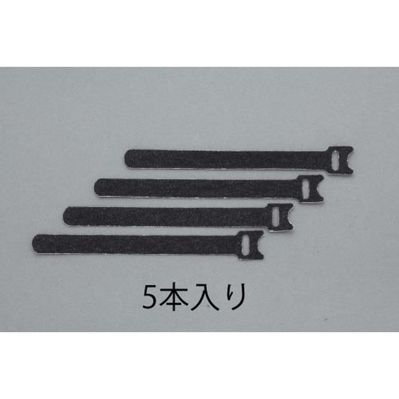 エスコ EA944MA-92 200mmマジックバンド(超薄型/5本) 1個（ご注文単位1個）【直送品】