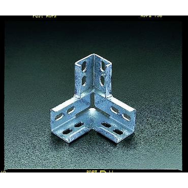 エスコ EA440AE-4 48x48x113x113mmアングル接続金具(ドブメッキ) 1個(ご注文単位1個)【直送品】