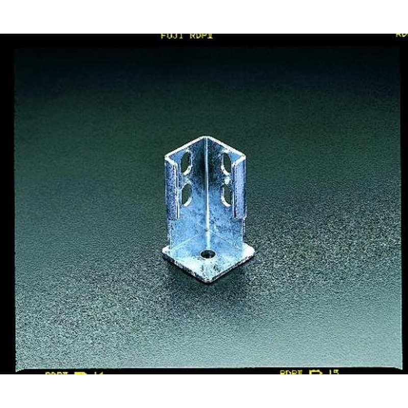 エスコ EA440AE-6 48x48x95mmアングルベース(ドブメッキ) 1個(ご注文単位1個)【直送品】