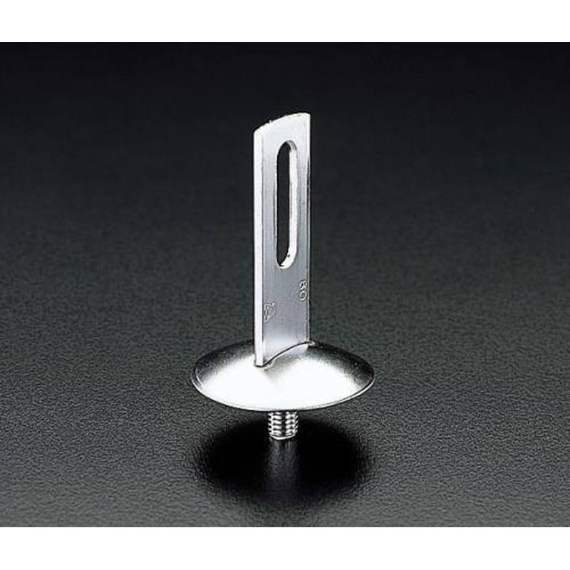 エスコ EA440AL-70 3/8”x70mm化粧ネジ足(ステンレス製) 1個(ご注文単位1個)【直送品】
