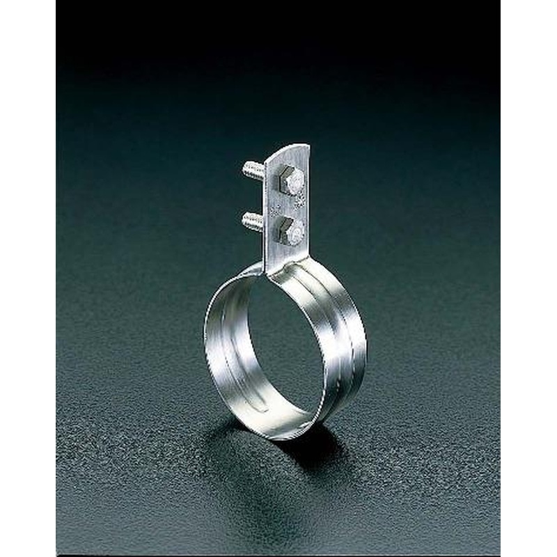 エスコ EA440CF-50 60mmVP管用立バンド(ステンレス製) 1個(ご注文単位1個)【直送品】