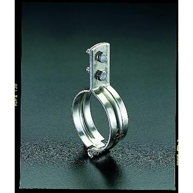 エスコ EA440CG-20 27.2mmステンレス管用立バンド(ステンレス製) 1個（ご注文単位1個）【直送品】