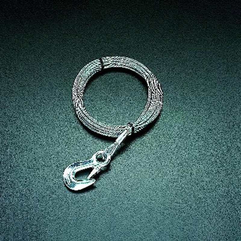 エスコ EA840DC-7.5 4.8mmx7.5mワイヤー(フック付) 1個（ご注文単位1個）【直送品】