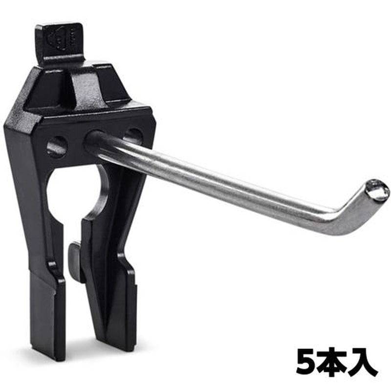 エスコ EA661CE-9 90mmシングルフック(5本) 1個(ご注文単位1個)【直送品】