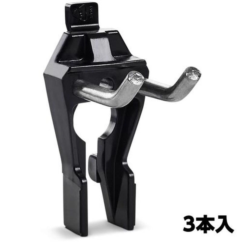 エスコ EA661CF-3 30mmダブルフック(3本) 1個(ご注文単位1個)【直送品】