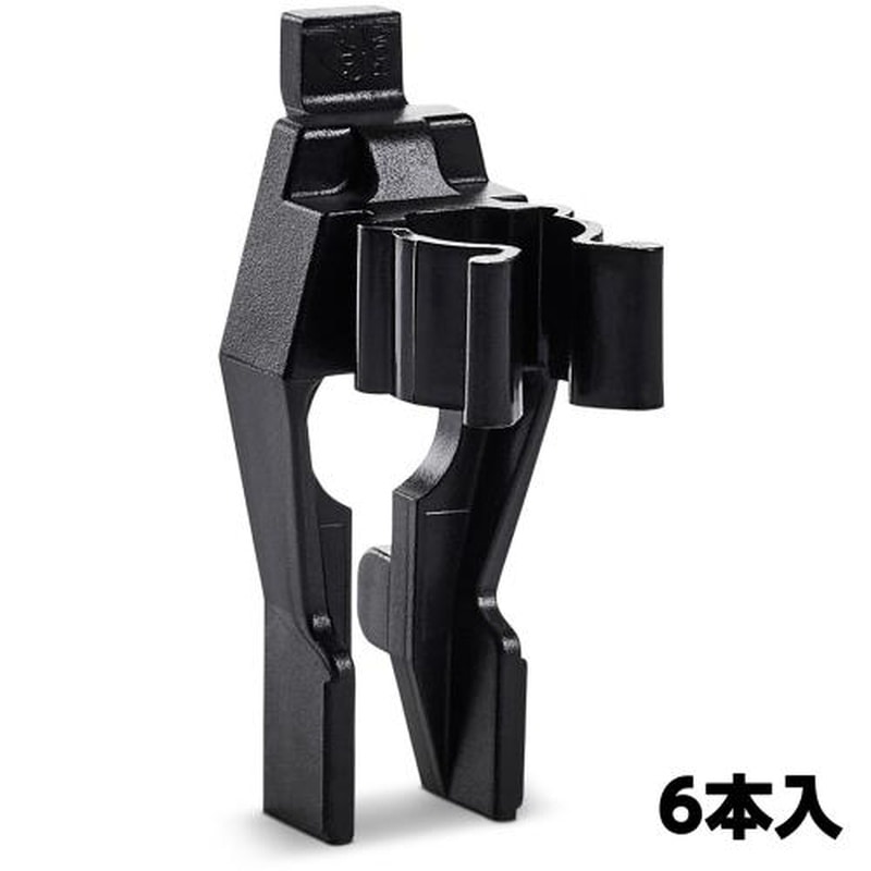 エスコ EA661CG-12 12mmスプリングクリップ(6個) 1個(ご注文単位1個)【直送品】