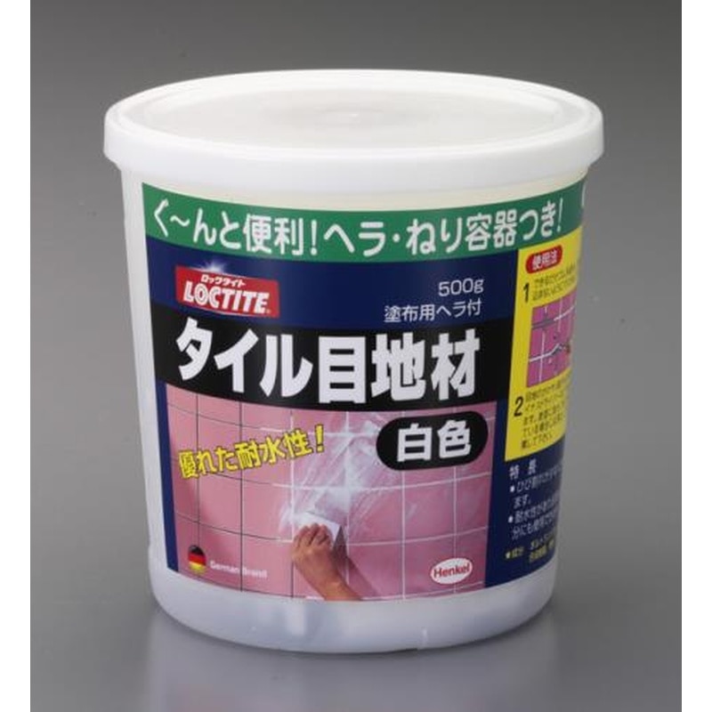 エスコ EA934JA-1 500gタイル目地材 1個（ご注文単位1個）【直送品】