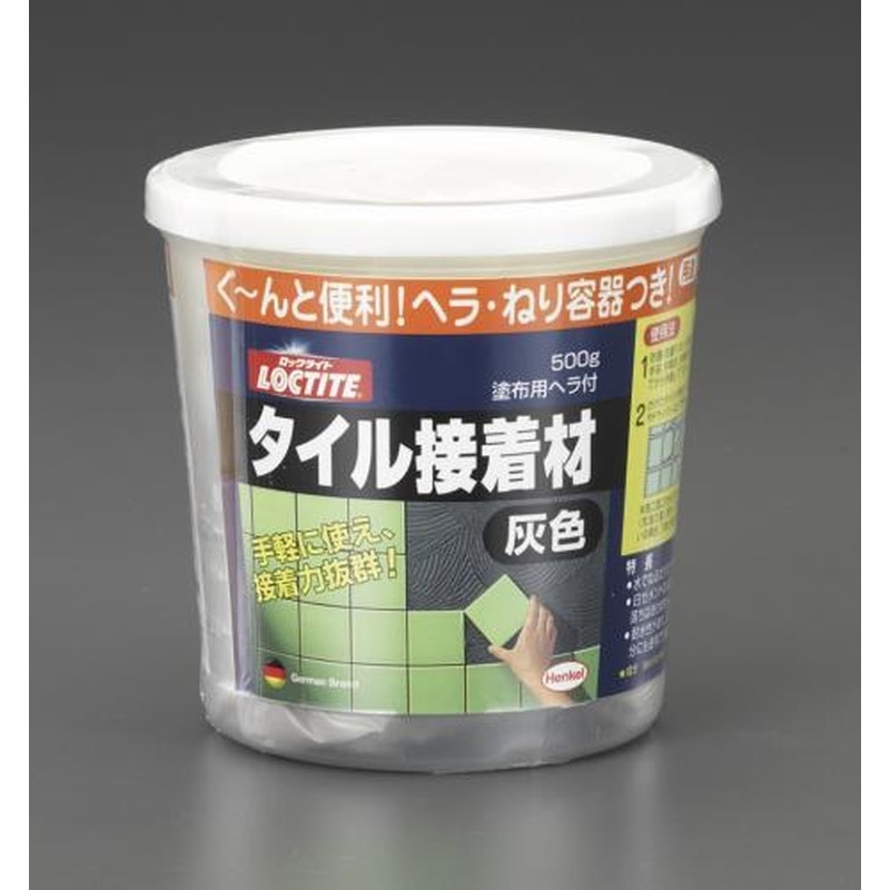 エスコ EA934JA-2 500gタイル接着材 1個（ご注文単位1個）【直送品】