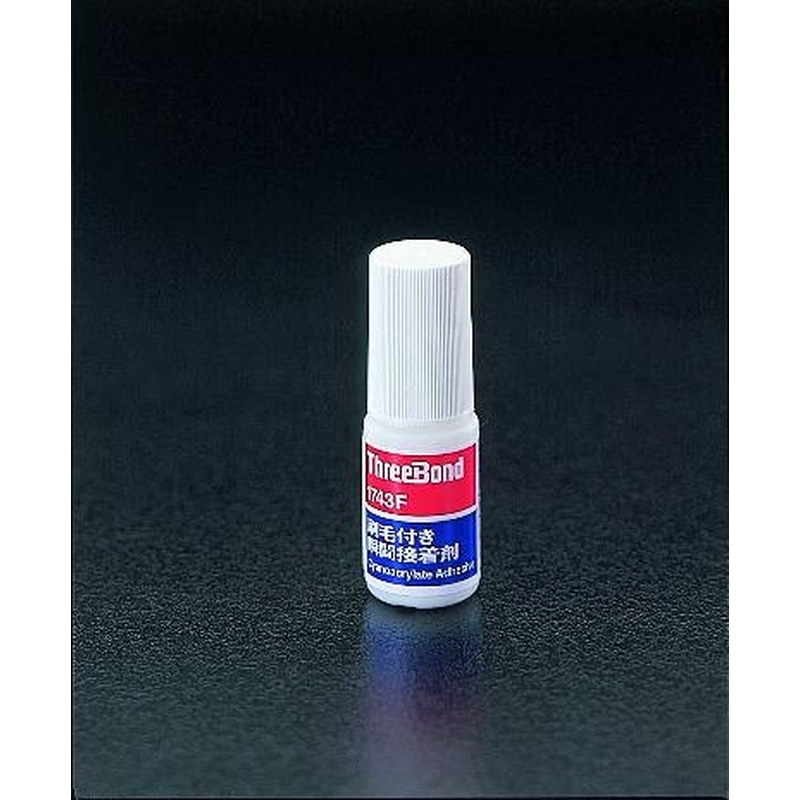 エスコ EA936-4 4g瞬間接着剤(刷毛付) 1個（ご注文単位1個）【直送品】