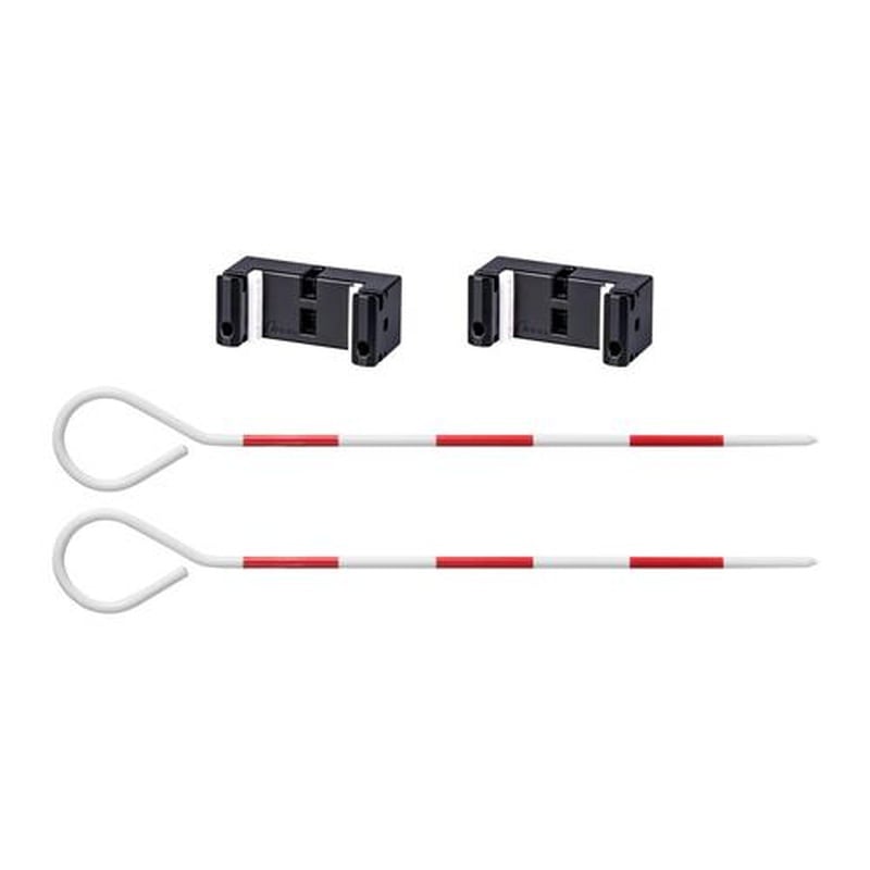 エスコ EA720ME-121 60mm幅用標尺スタンド・ピンポールセット 1個(ご注文単位1個)【直送品】