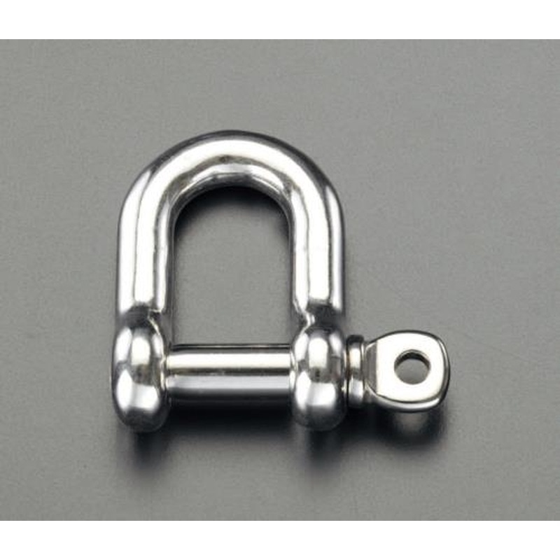 エスコ EA638F-16 1360kgD型シャックル(ステンレス製) 1個（ご注文単位1個）【直送品】