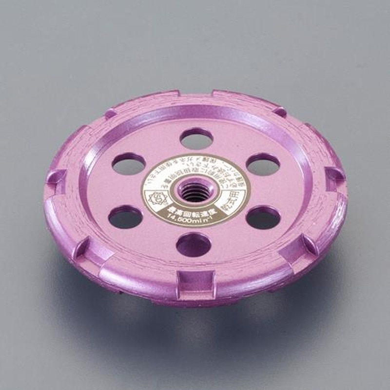 エスコ EA809-78 φ90x10mm/M10ダイヤモンドカッター(U溝用) 1個（ご注文単位1個）【直送品】