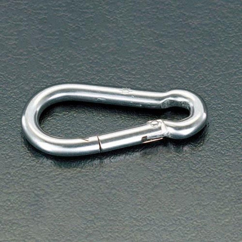 エスコ EA638JP-2 60x6.4mmスナップフック(ステンレス製) 1個（ご注文単位1個）【直送品】