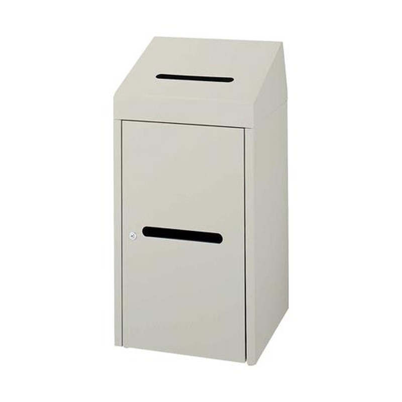 エスコ EA995C-62 機密文章回収ボックス 1個(ご注文単位1個)【直送品】