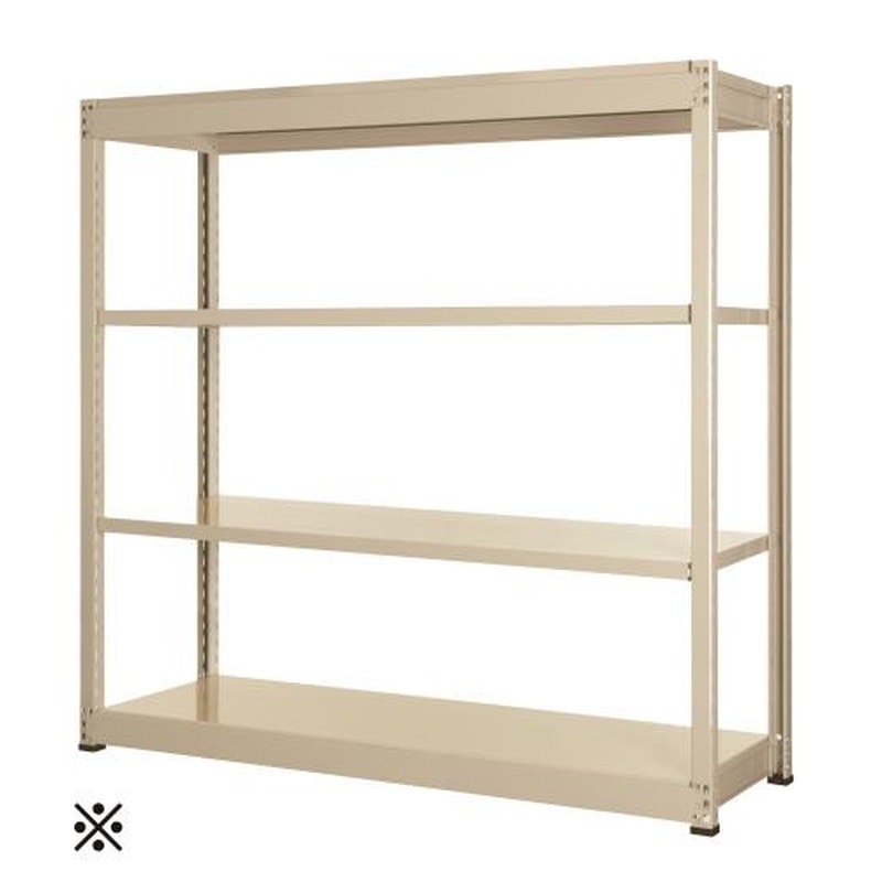 エスコ EA976DJ-120B 1190x450x1500mm/150kg/3段スチール棚 1個(ご注文単位1個)【直送品】