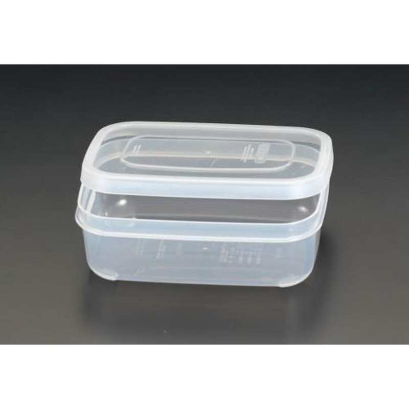 エスコ EA508TG-22A 91x126x45mm/0.33L保存容器 1個（ご注文単位1個）【直送品】
