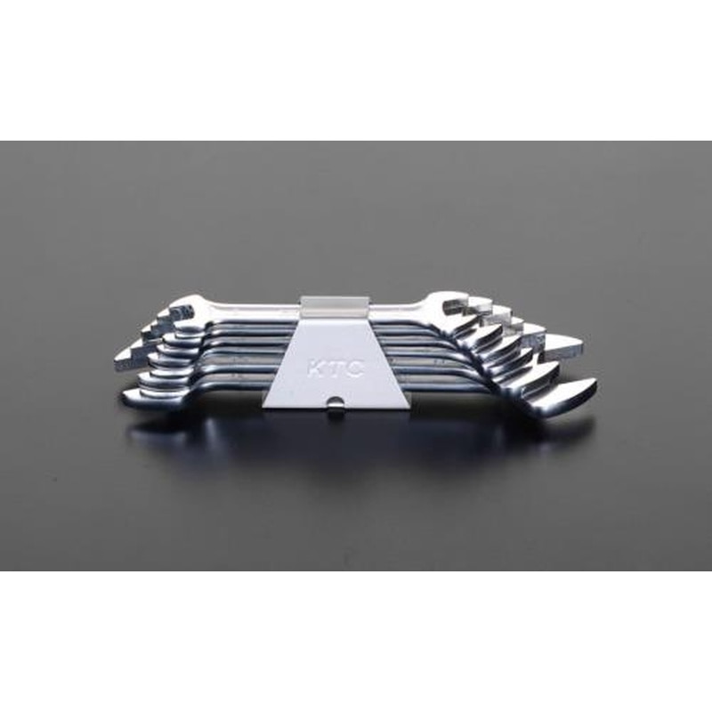 エスコ EA615BC-6A 6本組/8-19mm両口スパナ 1個（ご注文単位1個）【直送品】