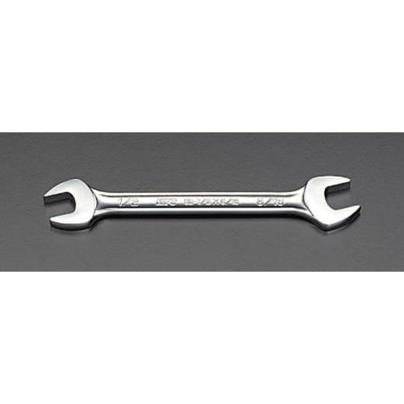 エスコ EA615BD-3 3/8”x7/16”両口スパナ 1個（ご注文単位1個）【直送品】